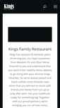 Mobile Screenshot of kingsfamily.com